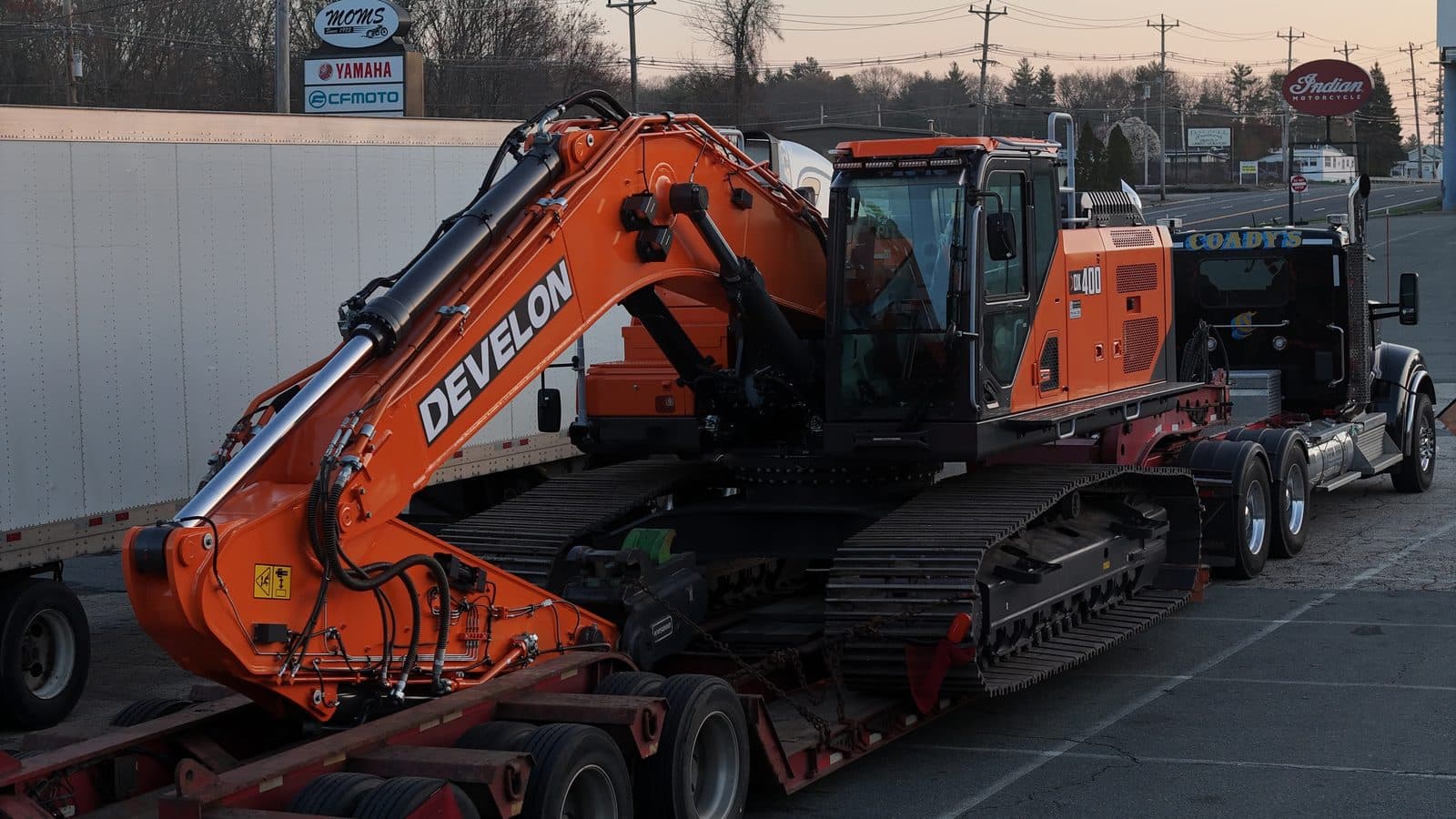 First U.S. DEVELON DX400 Arrives at Patriot Park
