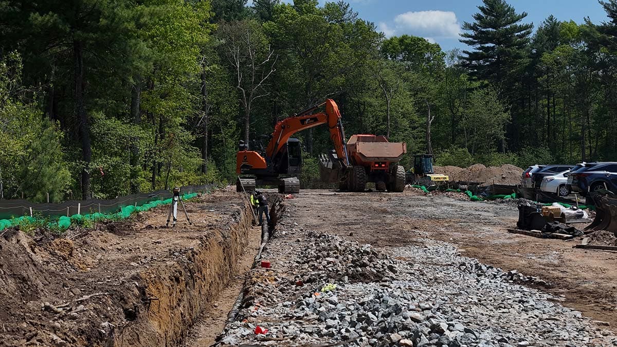 Patriot Park construction progress, May 20