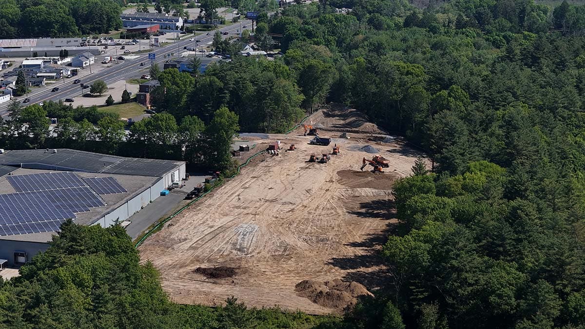 Patriot Park construction progress, June 4