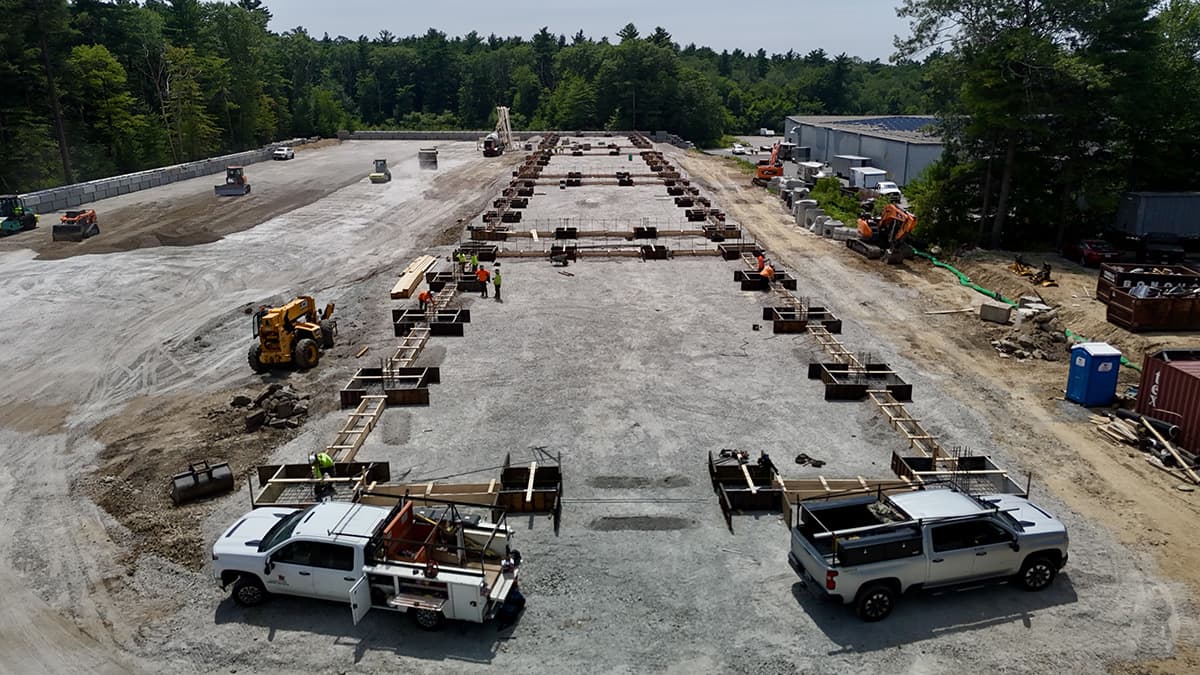 Patriot Park construction progress, July 16