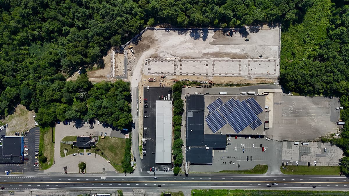 Patriot Park construction progress, July 16