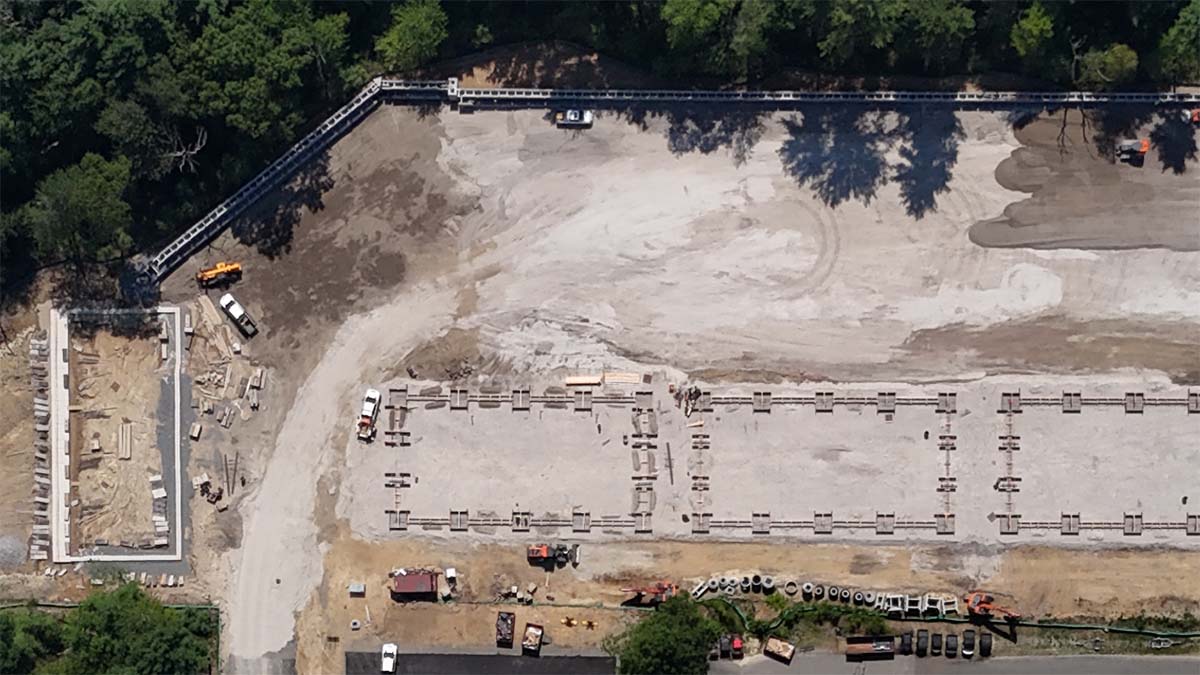Site work & foundations, Jul 16, angle 1